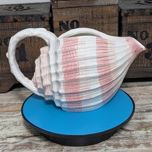 Shafford Shell Creamer Pitcher Coastal Nautical Home Decor, Vintage